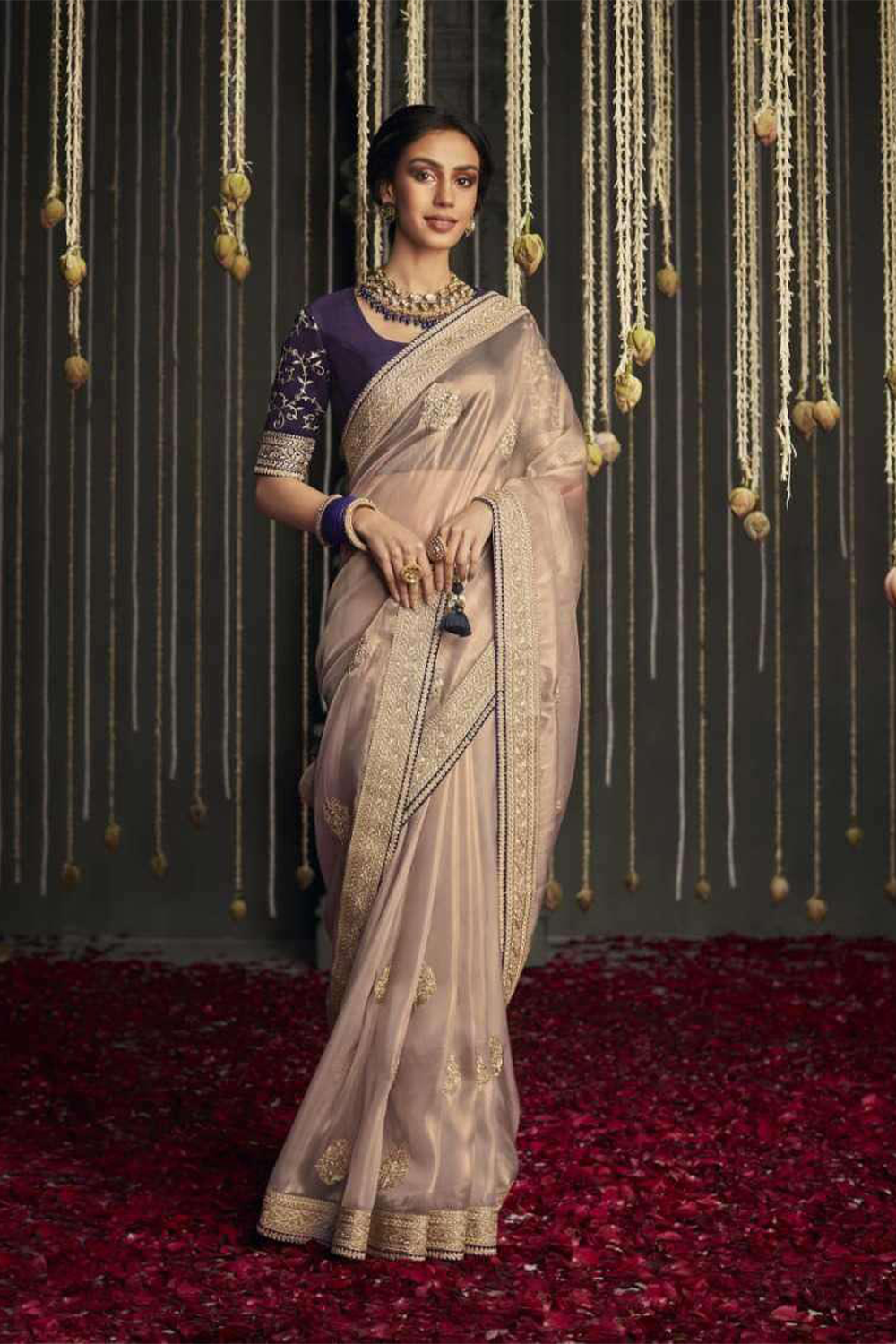 Silk saree high quality with blouse