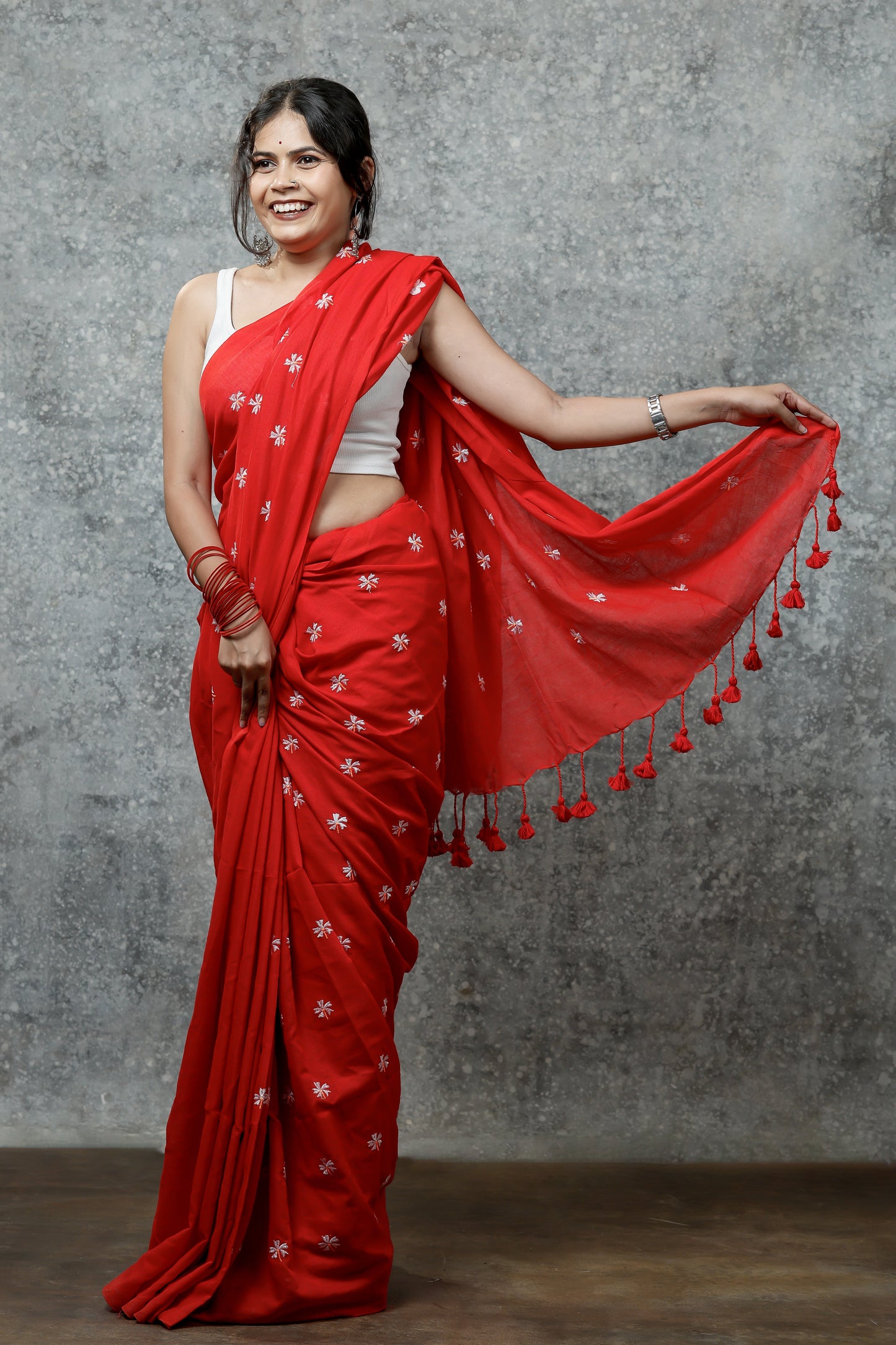 100% Pure Cotton Sarees for Women